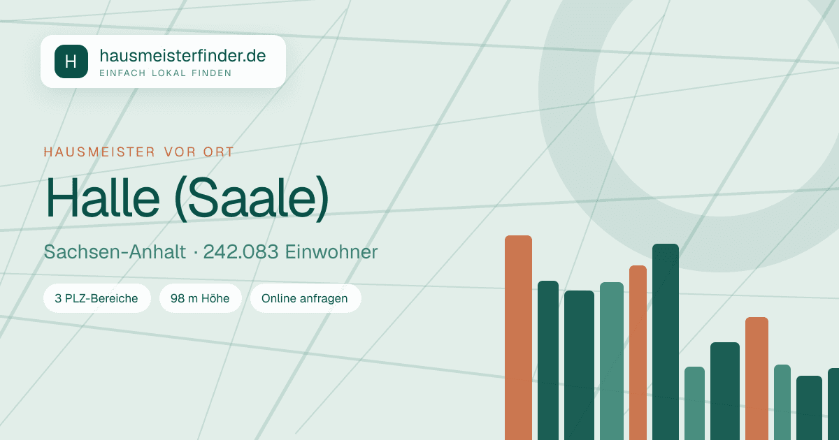 Hausmeisterservice in Halle (Saale)