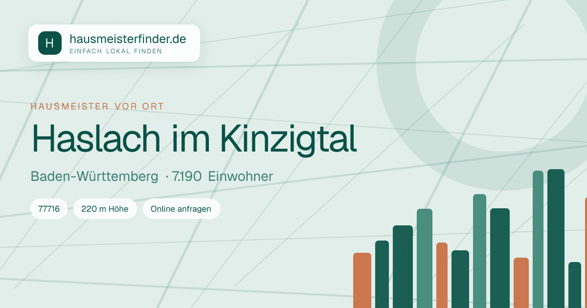 Stadtprofil für Hausmeisterservice in Haslach im Kinzigtal