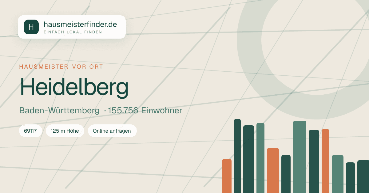 Stadtprofil für Hausmeisterservice in Heidelberg