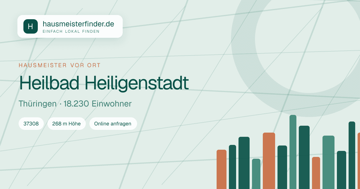 Stadtprofil für Hausmeisterservice in Heilbad Heiligenstadt