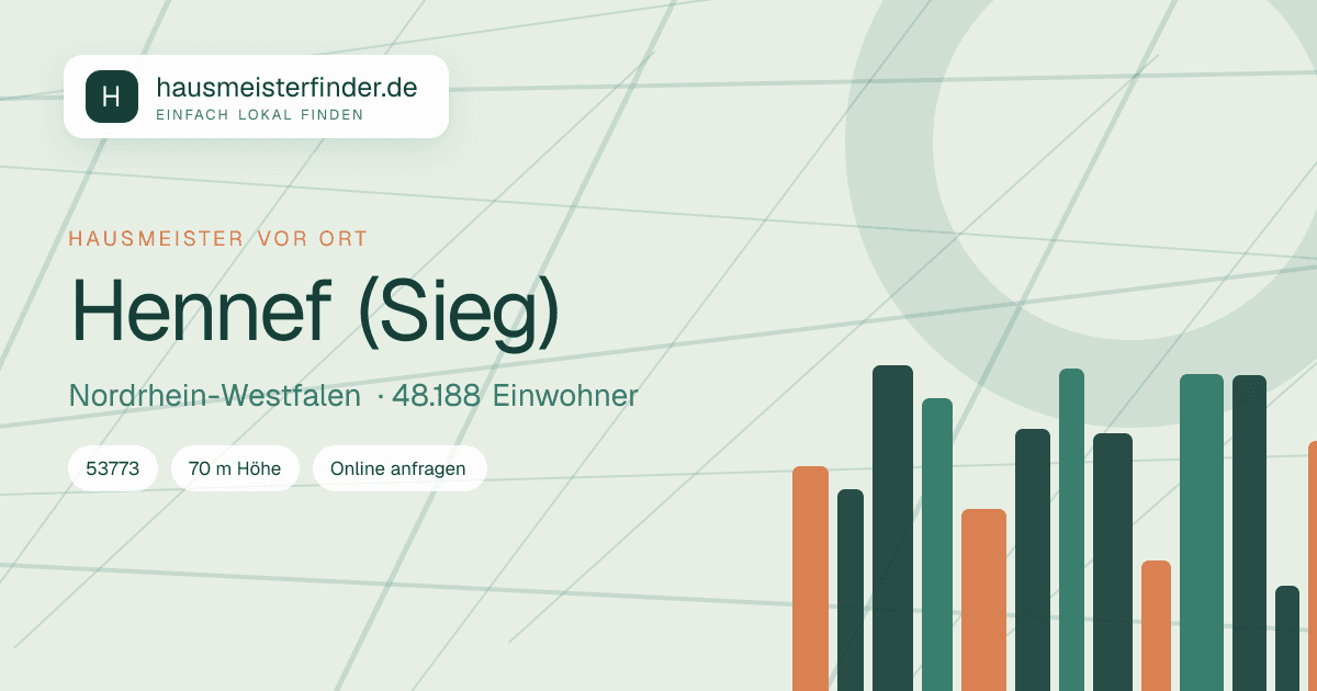 Stadtprofil für Hausmeisterservice in Hennef (Sieg)