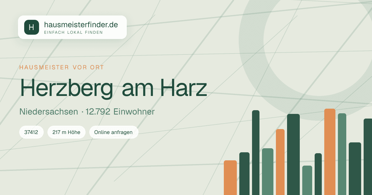 Stadtprofil für Hausmeisterservice in Herzberg am Harz