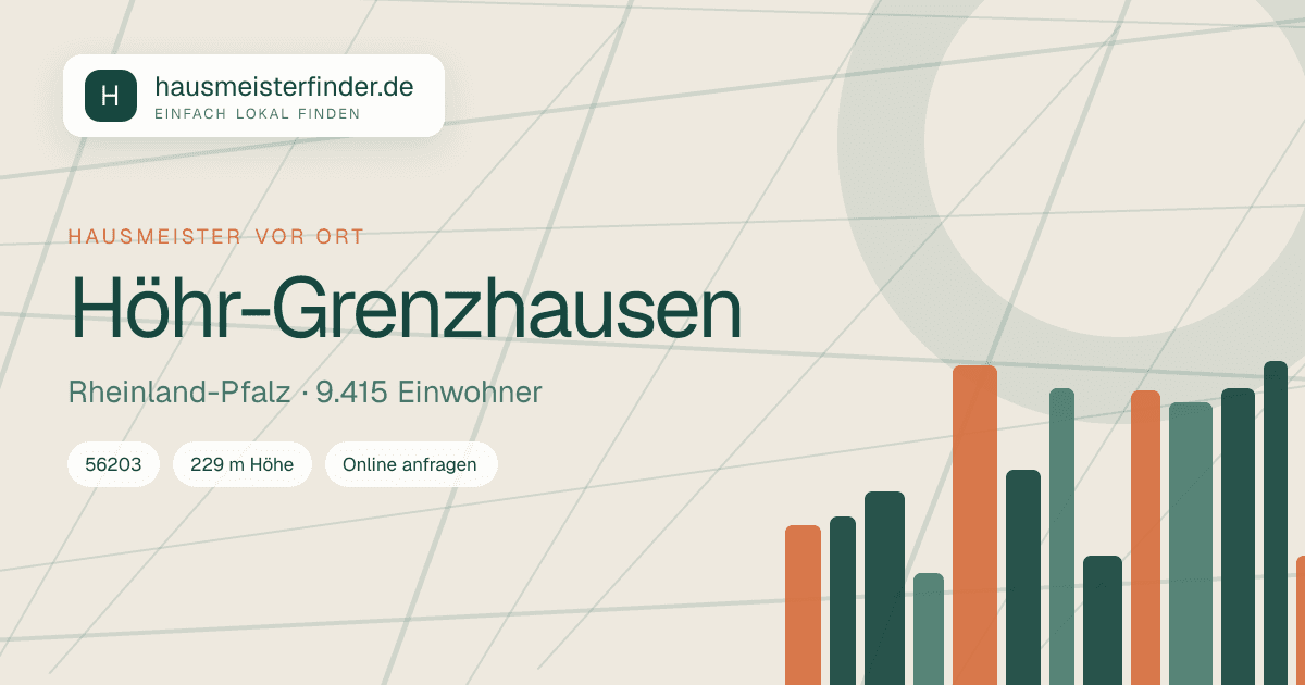 Stadtprofil für Hausmeisterservice in Höhr-Grenzhausen
