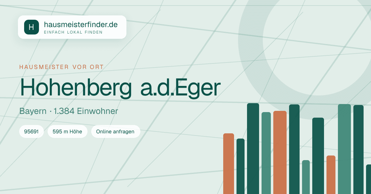 Stadtprofil für Hausmeisterservice in Hohenberg a.d.Eger