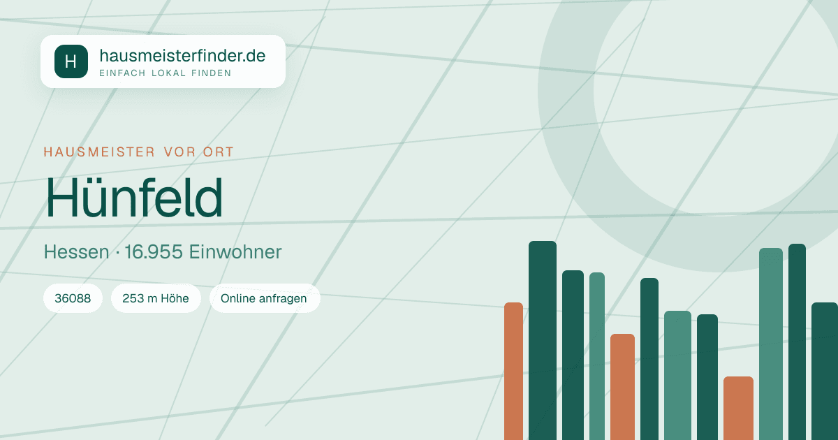 Stadtprofil für Hausmeisterservice in Hünfeld