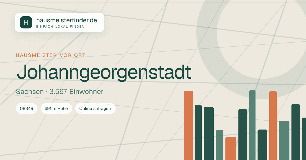Stadtprofil für Hausmeisterservice in Johanngeorgenstadt