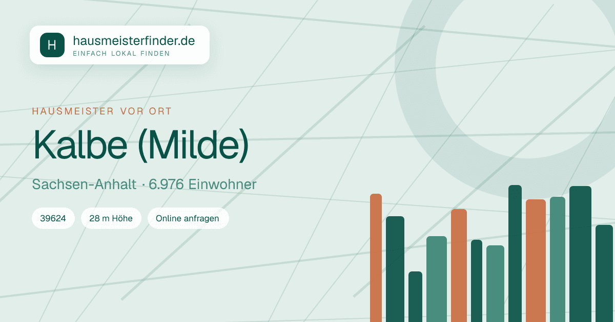 Stadtprofil für Hausmeisterservice in Kalbe (Milde)