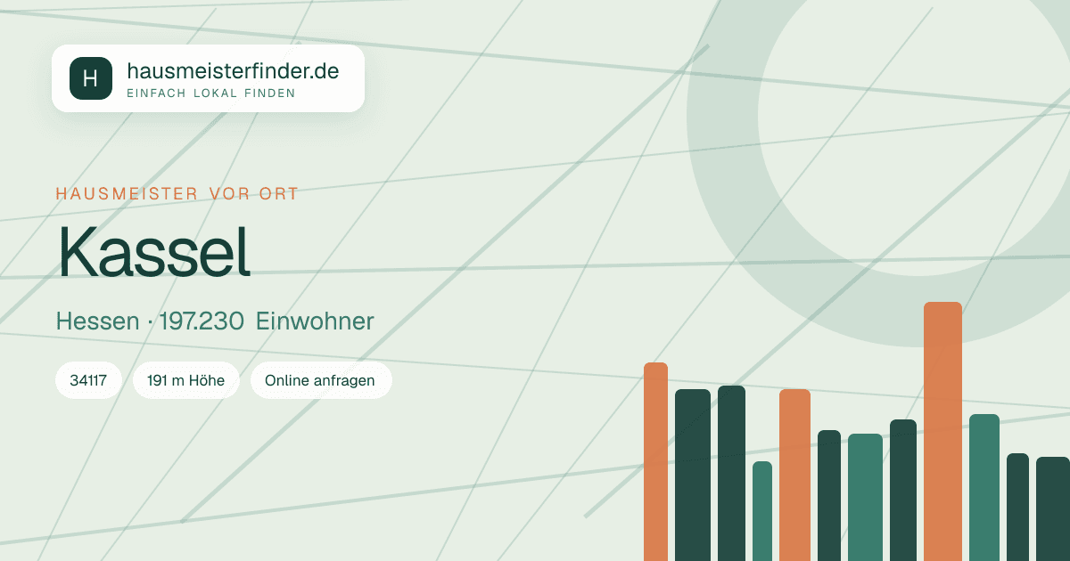 Stadtprofil für Hausmeisterservice in Kassel
