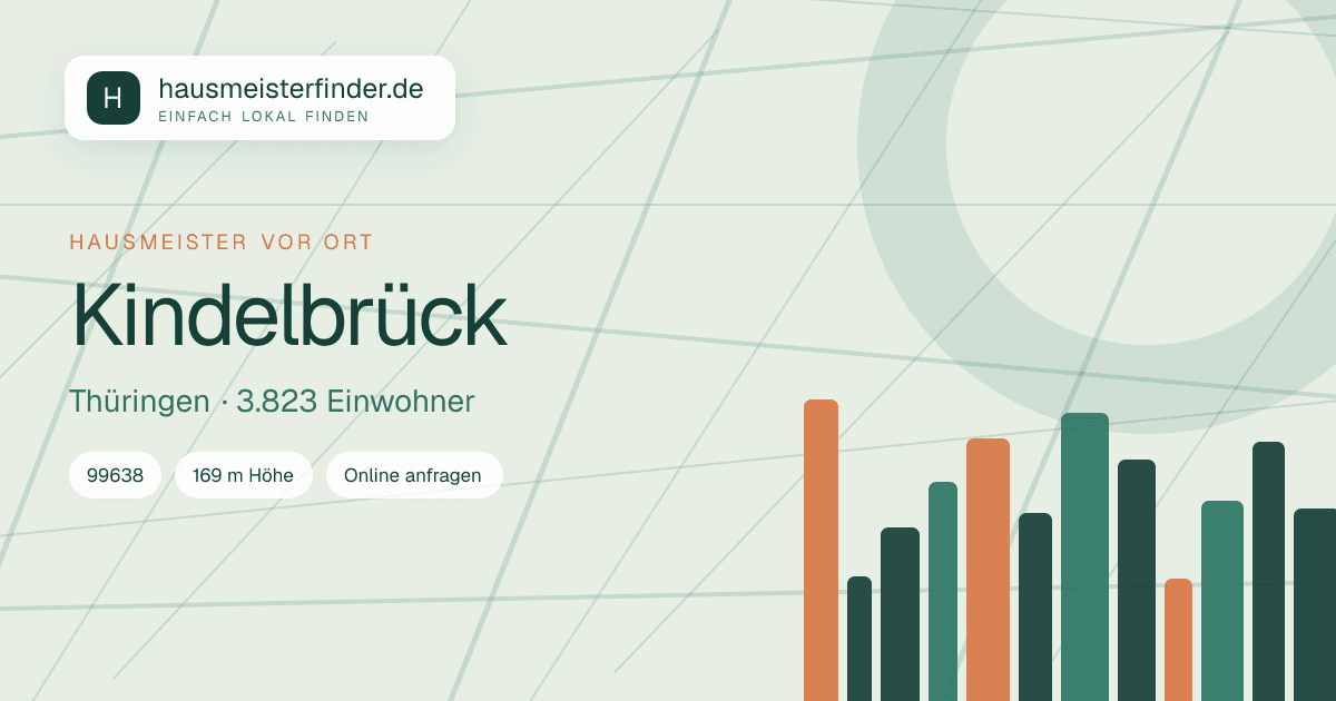 Stadtprofil für Hausmeisterservice in Kindelbrück