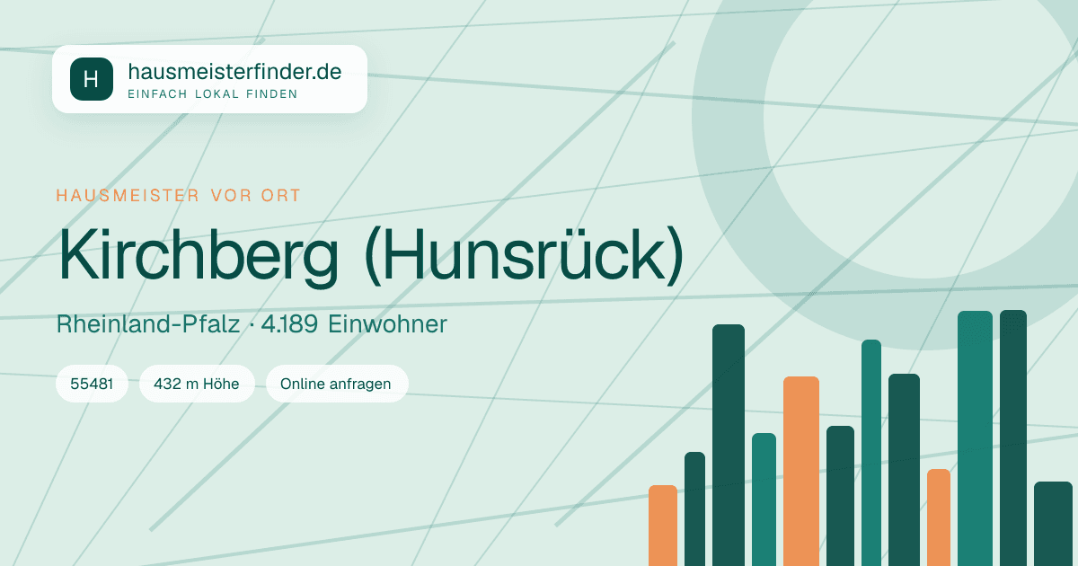 Stadtprofil für Hausmeisterservice in Kirchberg (Hunsrück)