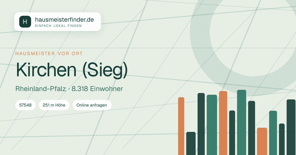 Stadtprofil für Hausmeisterservice in Kirchen (Sieg)