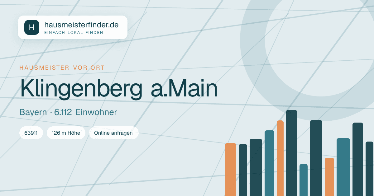 Stadtprofil für Hausmeisterservice in Klingenberg a.Main