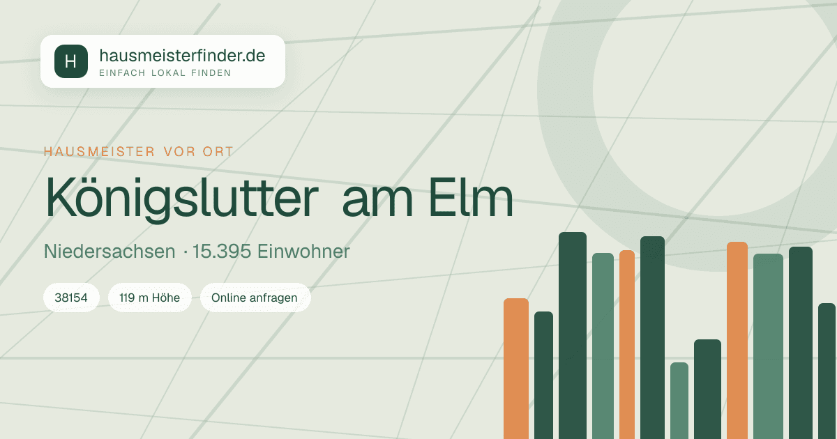 Stadtprofil für Hausmeisterservice in Königslutter am Elm