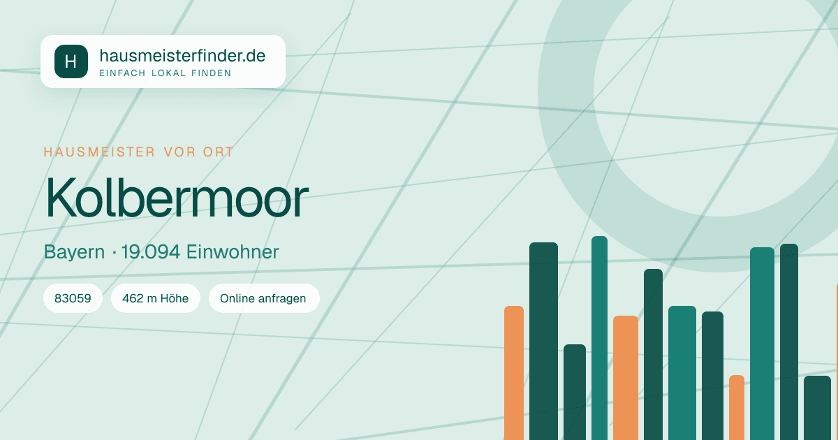 Stadtprofil für Hausmeisterservice in Kolbermoor