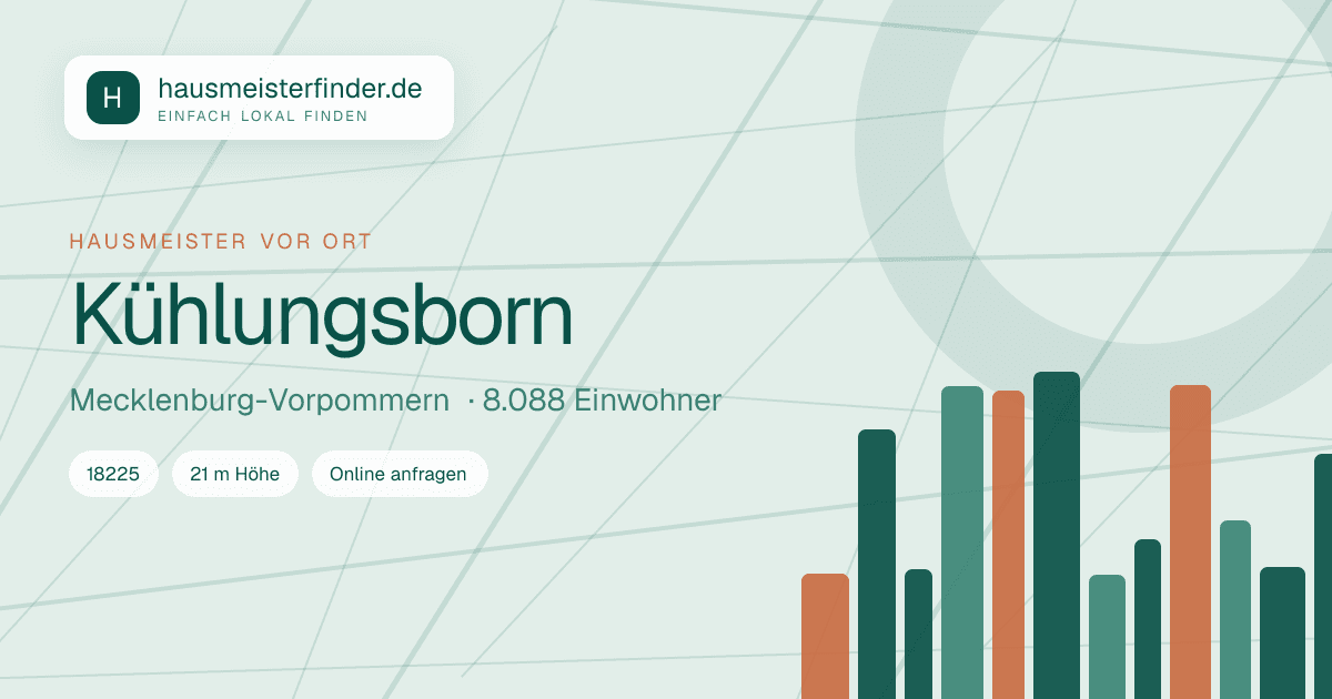 Stadtprofil für Hausmeisterservice in Kühlungsborn