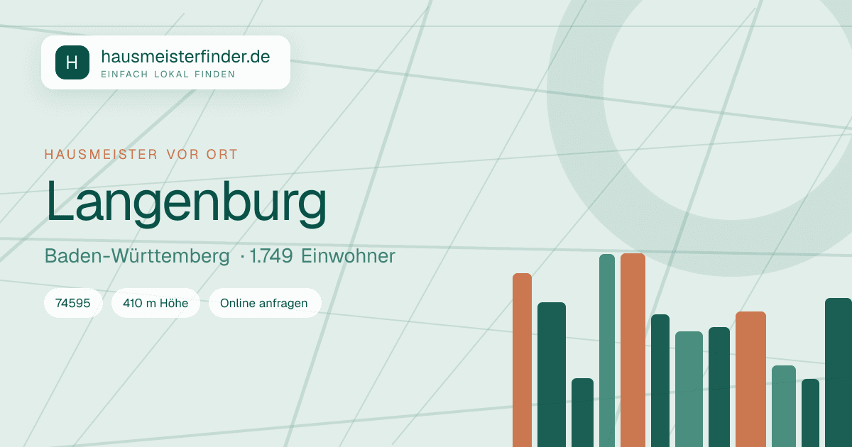 Stadtprofil für Hausmeisterservice in Langenburg