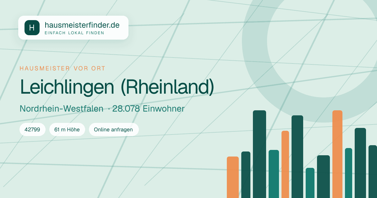 Stadtprofil für Hausmeisterservice in Leichlingen (Rheinland)