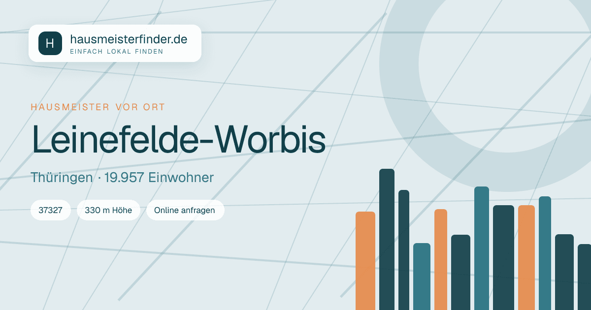 Stadtprofil für Hausmeisterservice in Leinefelde-Worbis