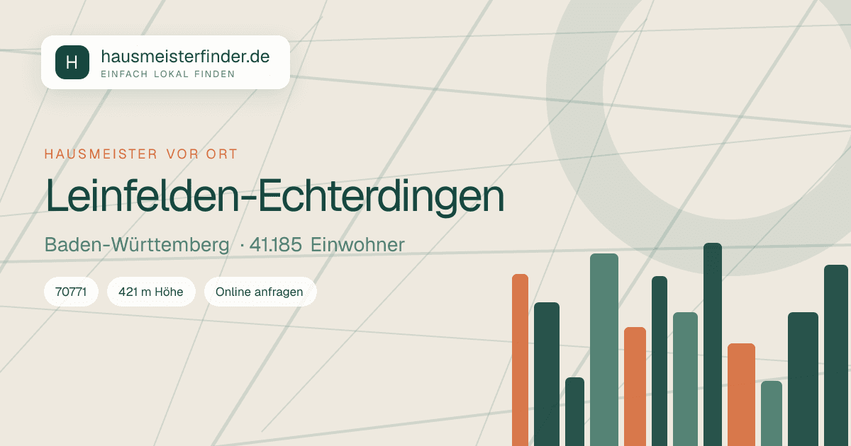 Stadtprofil für Hausmeisterservice in Leinfelden-Echterdingen