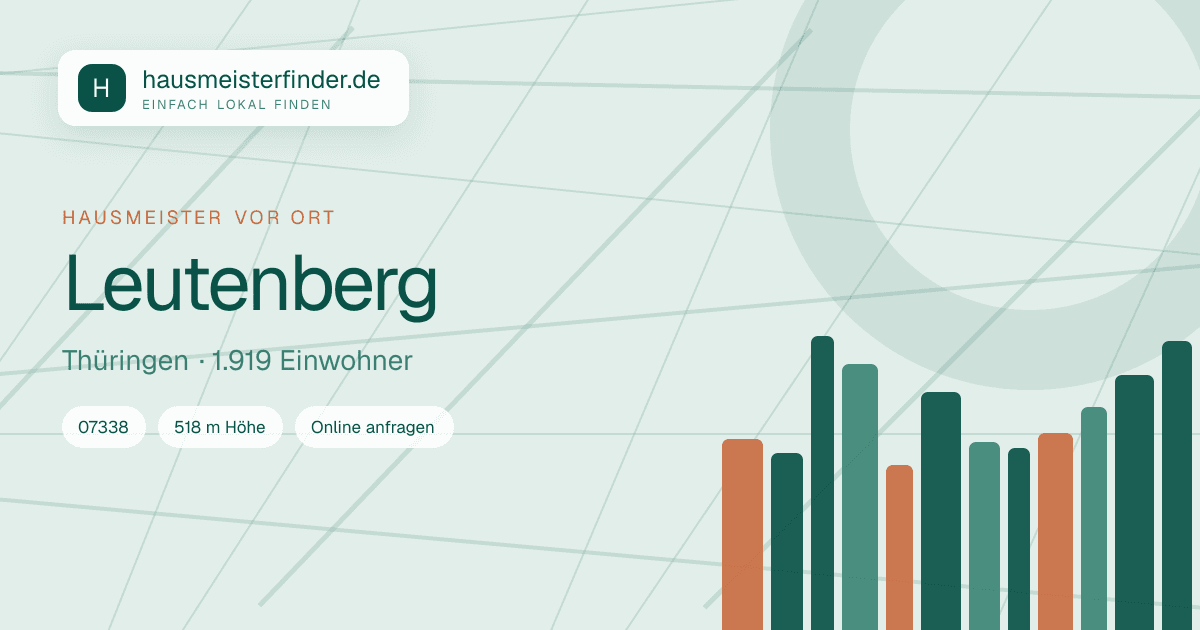 Stadtprofil für Hausmeisterservice in Leutenberg