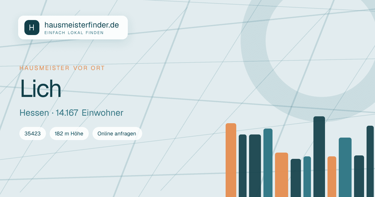 Stadtprofil für Hausmeisterservice in Lich