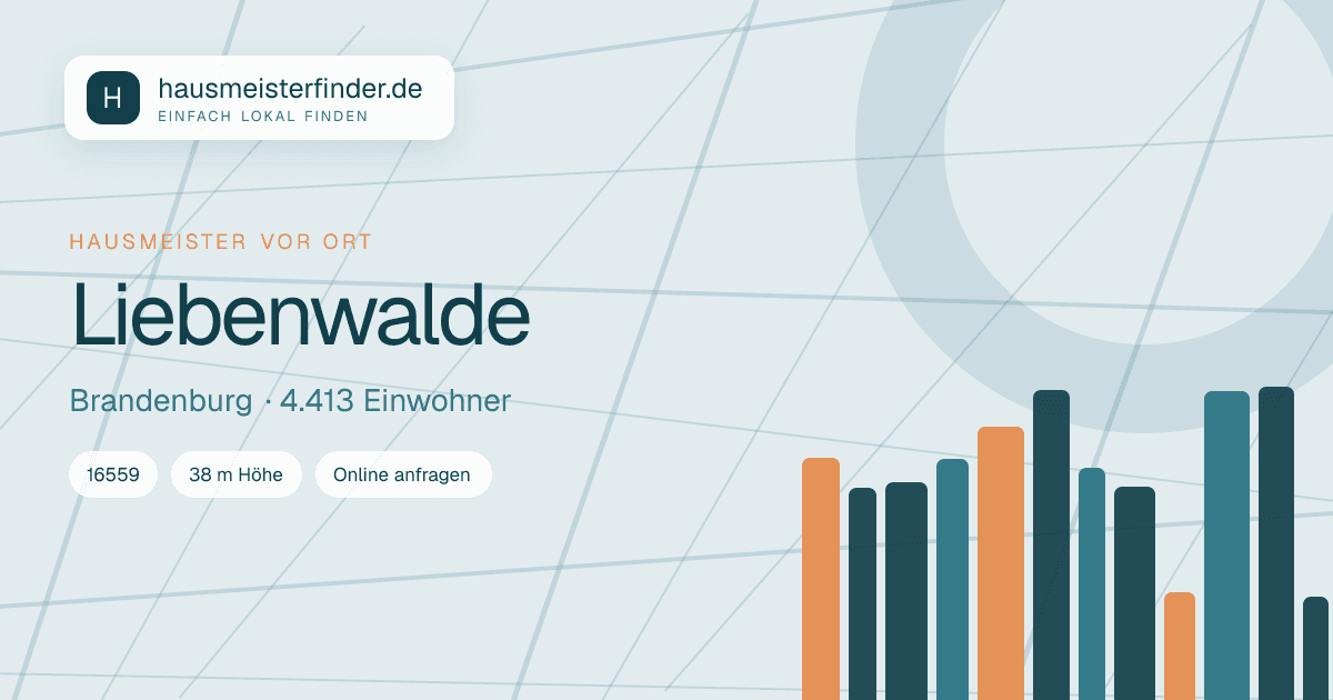 Stadtprofil für Hausmeisterservice in Liebenwalde