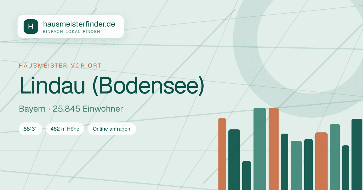 Stadtprofil für Hausmeisterservice in Lindau (Bodensee)