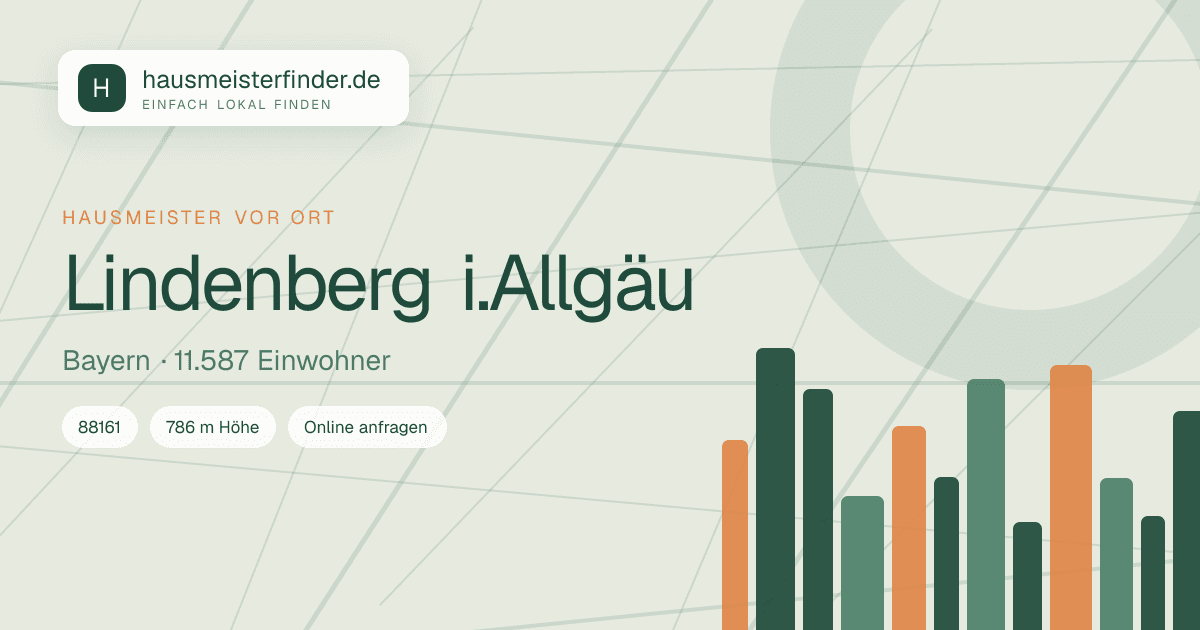 Stadtprofil für Hausmeisterservice in Lindenberg i.Allgäu