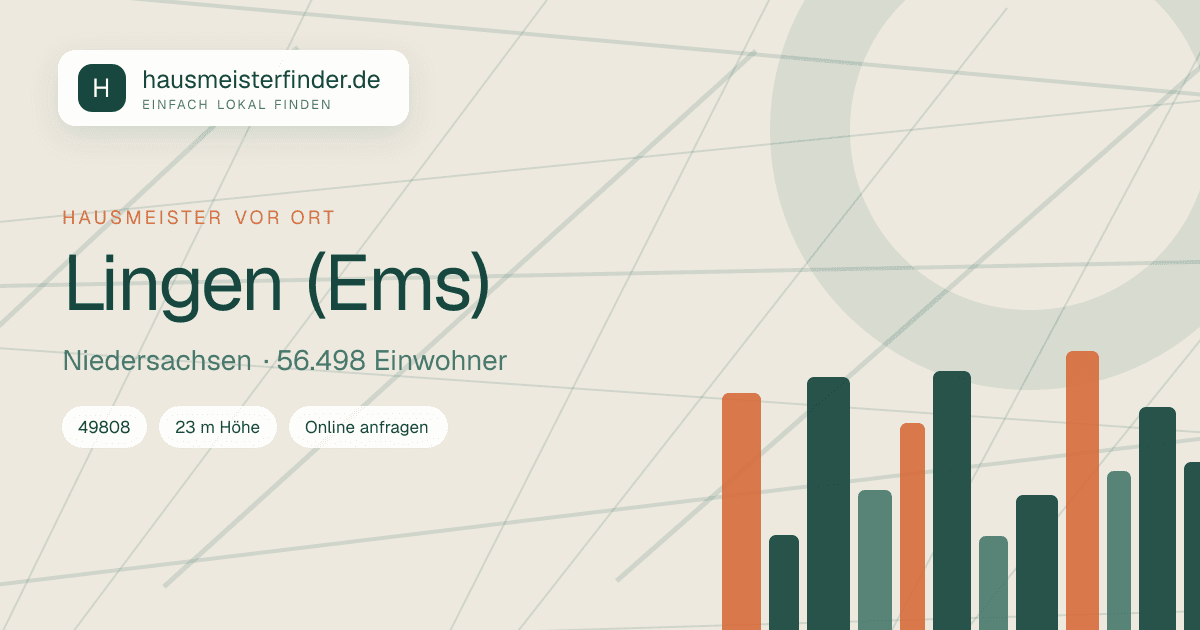 Stadtprofil für Hausmeisterservice in Lingen (Ems)