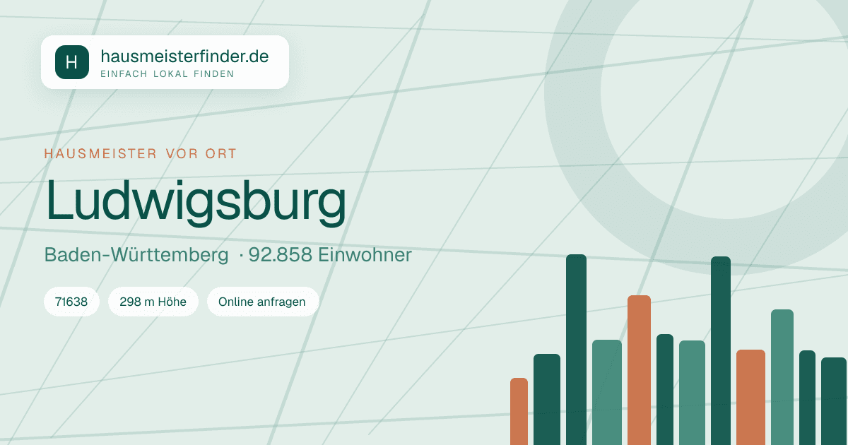 Stadtprofil für Hausmeisterservice in Ludwigsburg