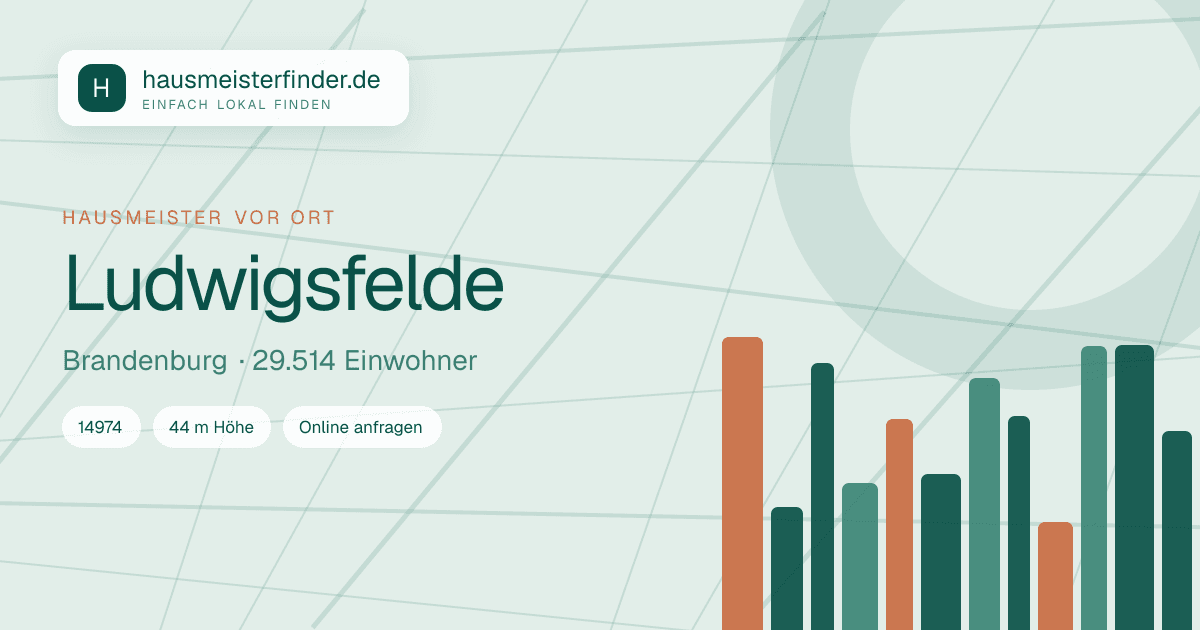 Stadtprofil für Hausmeisterservice in Ludwigsfelde