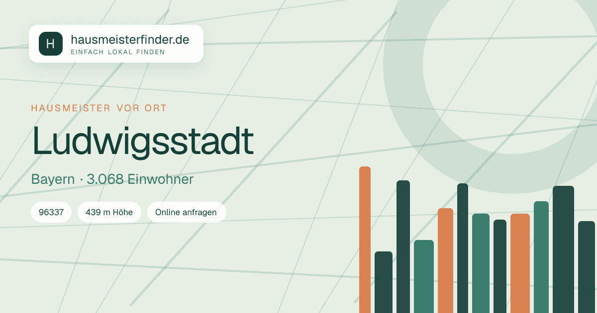 Stadtprofil für Hausmeisterservice in Ludwigsstadt