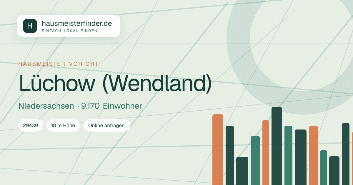 Stadtprofil für Hausmeisterservice in Lüchow (Wendland)