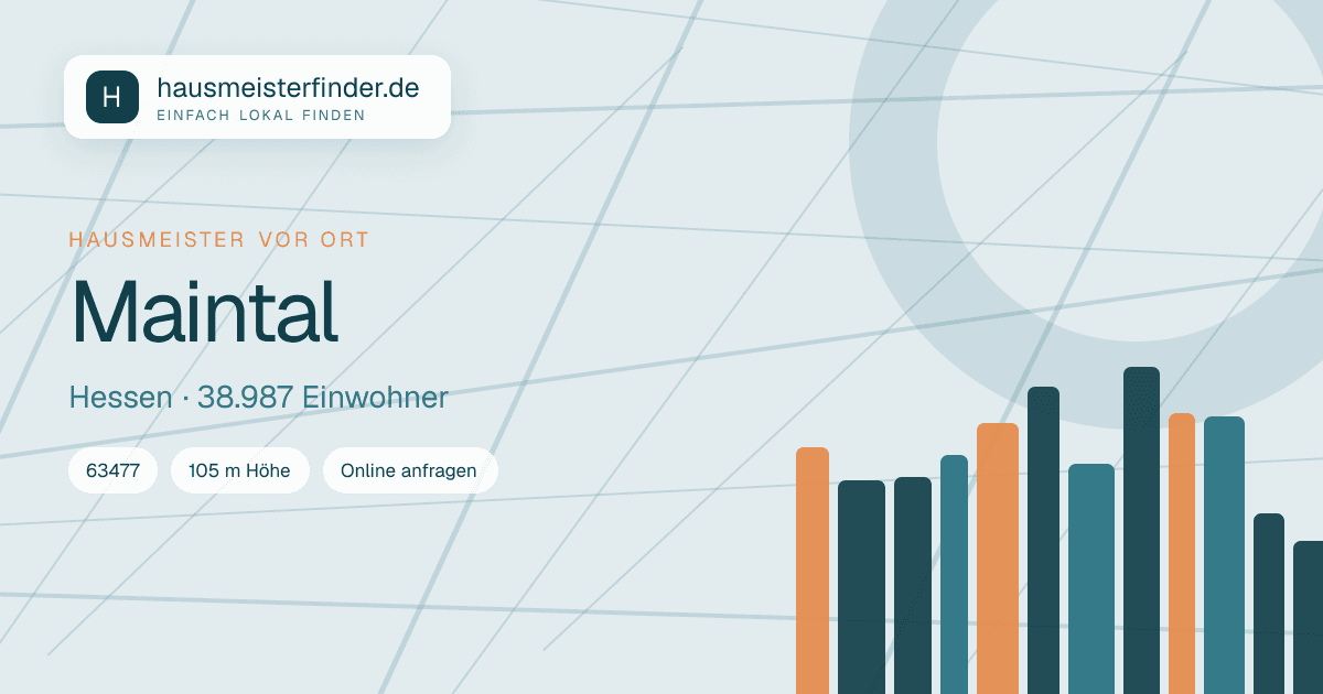 Stadtprofil für Hausmeisterservice in Maintal
