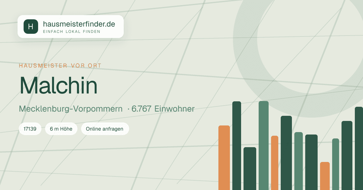 Stadtprofil für Hausmeisterservice in Malchin