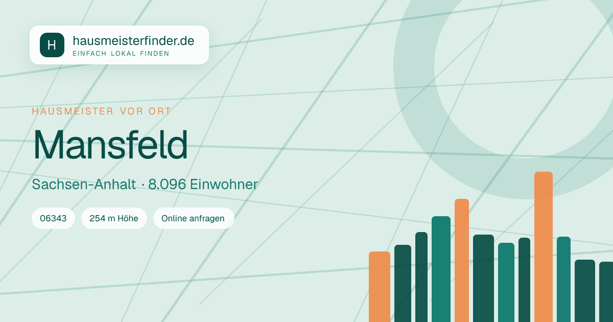 Stadtprofil für Hausmeisterservice in Mansfeld