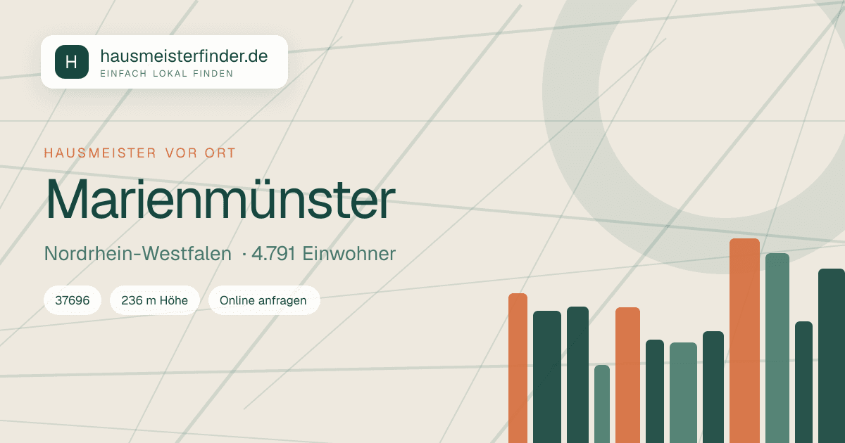 Stadtprofil für Hausmeisterservice in Marienmünster