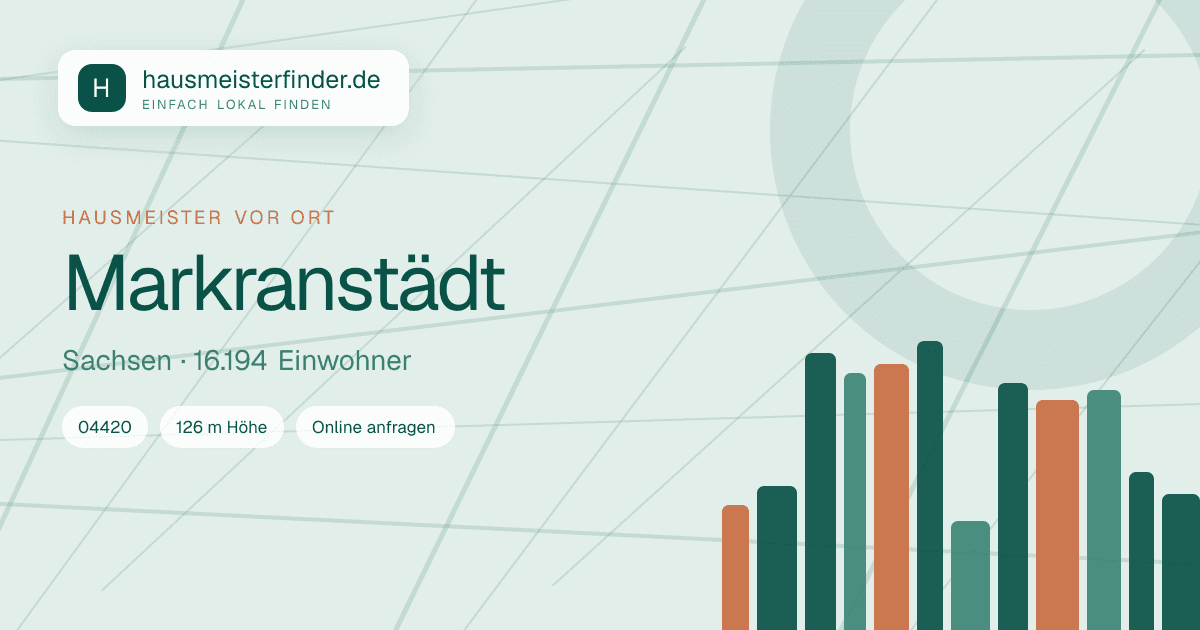 Stadtprofil für Hausmeisterservice in Markranstädt