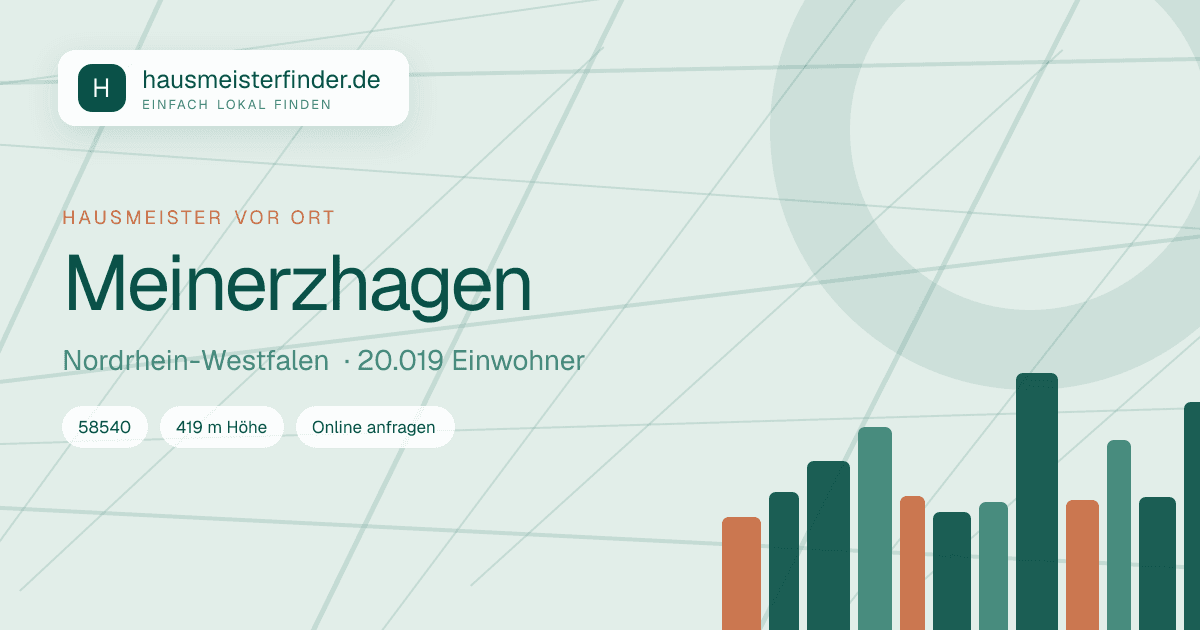 Stadtprofil für Hausmeisterservice in Meinerzhagen