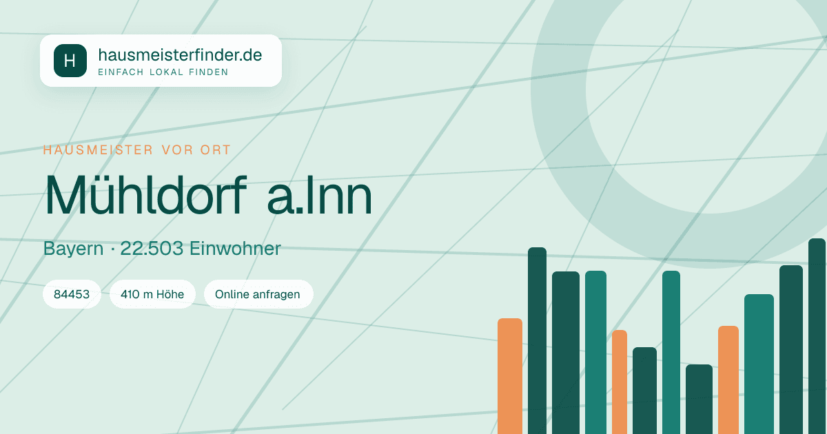 Stadtprofil für Hausmeisterservice in Mühldorf a.Inn