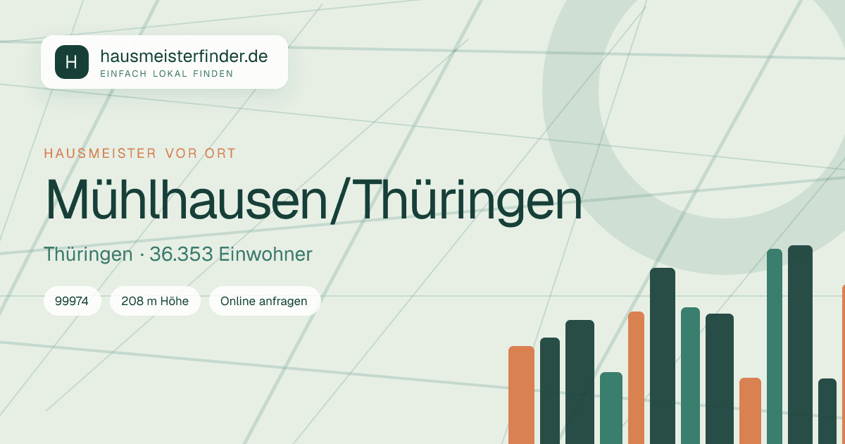 Stadtprofil für Hausmeisterservice in Mühlhausen/Thüringen
