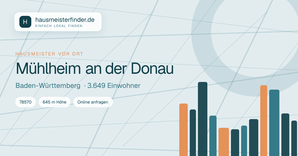 Stadtprofil für Hausmeisterservice in Mühlheim an der Donau