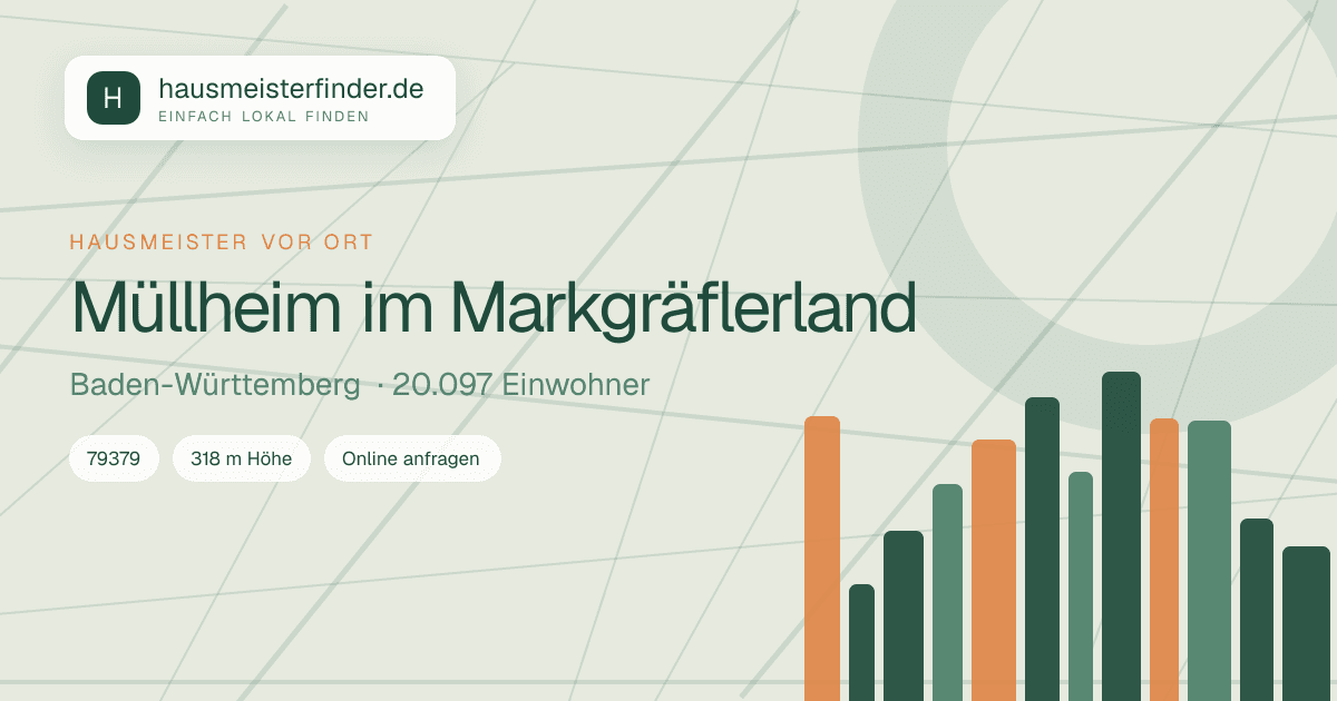Stadtprofil für Hausmeisterservice in Müllheim im Markgräflerland