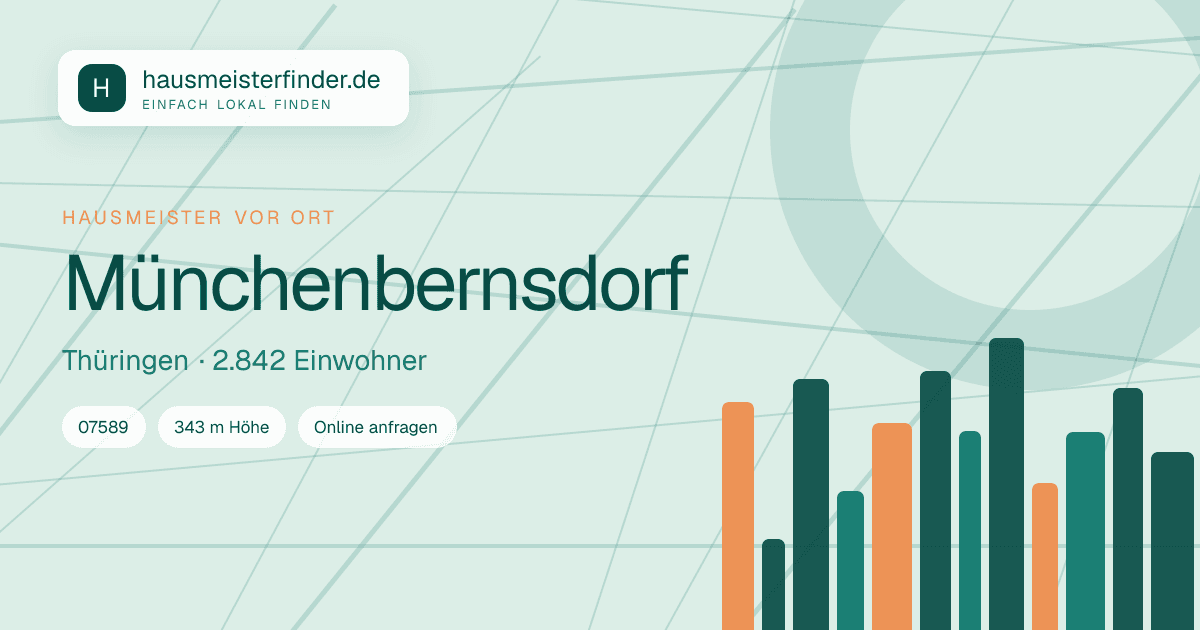 Stadtprofil für Hausmeisterservice in Münchenbernsdorf