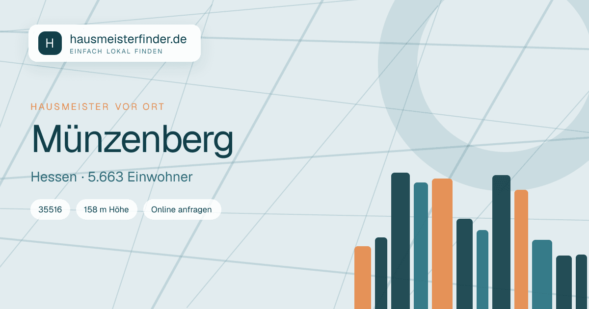 Stadtprofil für Hausmeisterservice in Münzenberg