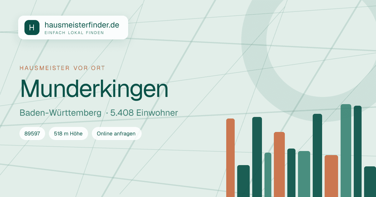 Stadtprofil für Hausmeisterservice in Munderkingen