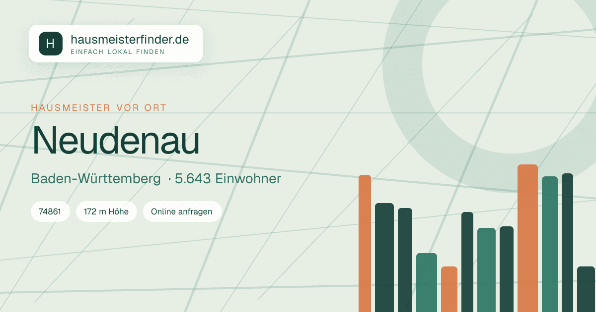 Stadtprofil für Hausmeisterservice in Neudenau