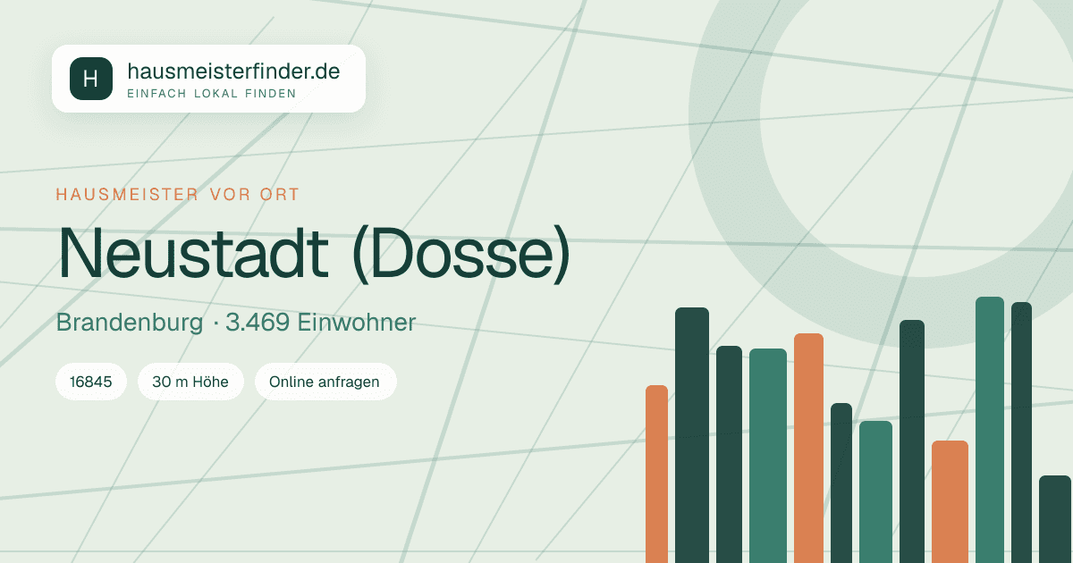 Stadtprofil für Hausmeisterservice in Neustadt (Dosse)