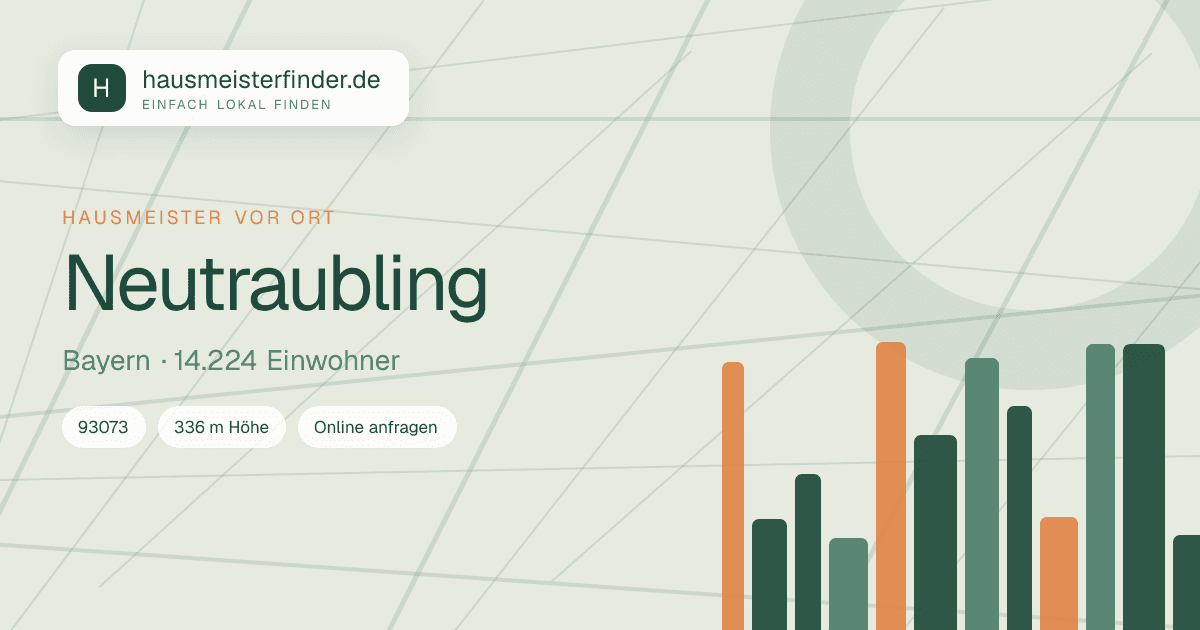 Stadtprofil für Hausmeisterservice in Neutraubling