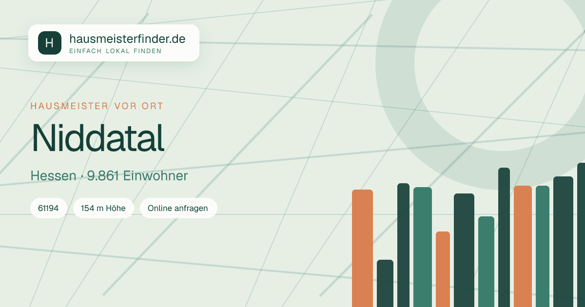 Stadtprofil für Hausmeisterservice in Niddatal